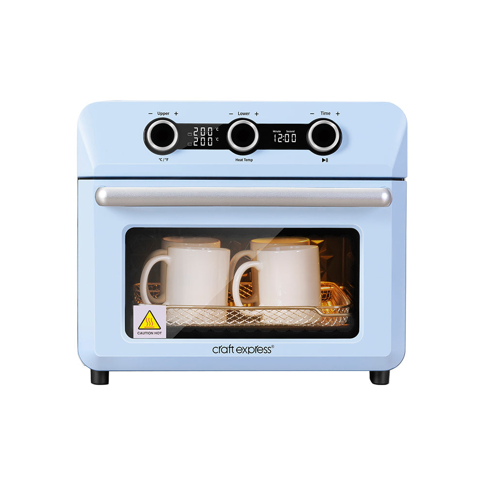 Craft Express Sublimation Oven Sublimating on 4 Mugs